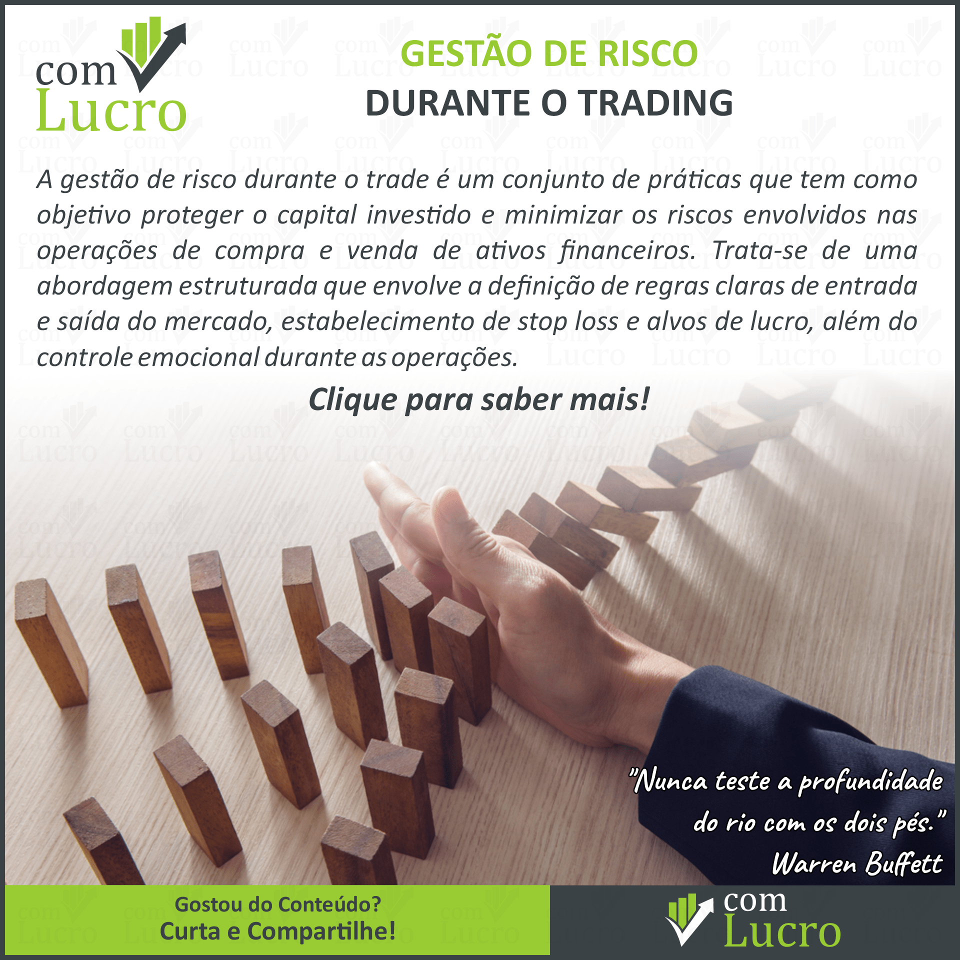 Gestão de Risco Durante o Trade: Como se Tornar um Trader Lucrativo