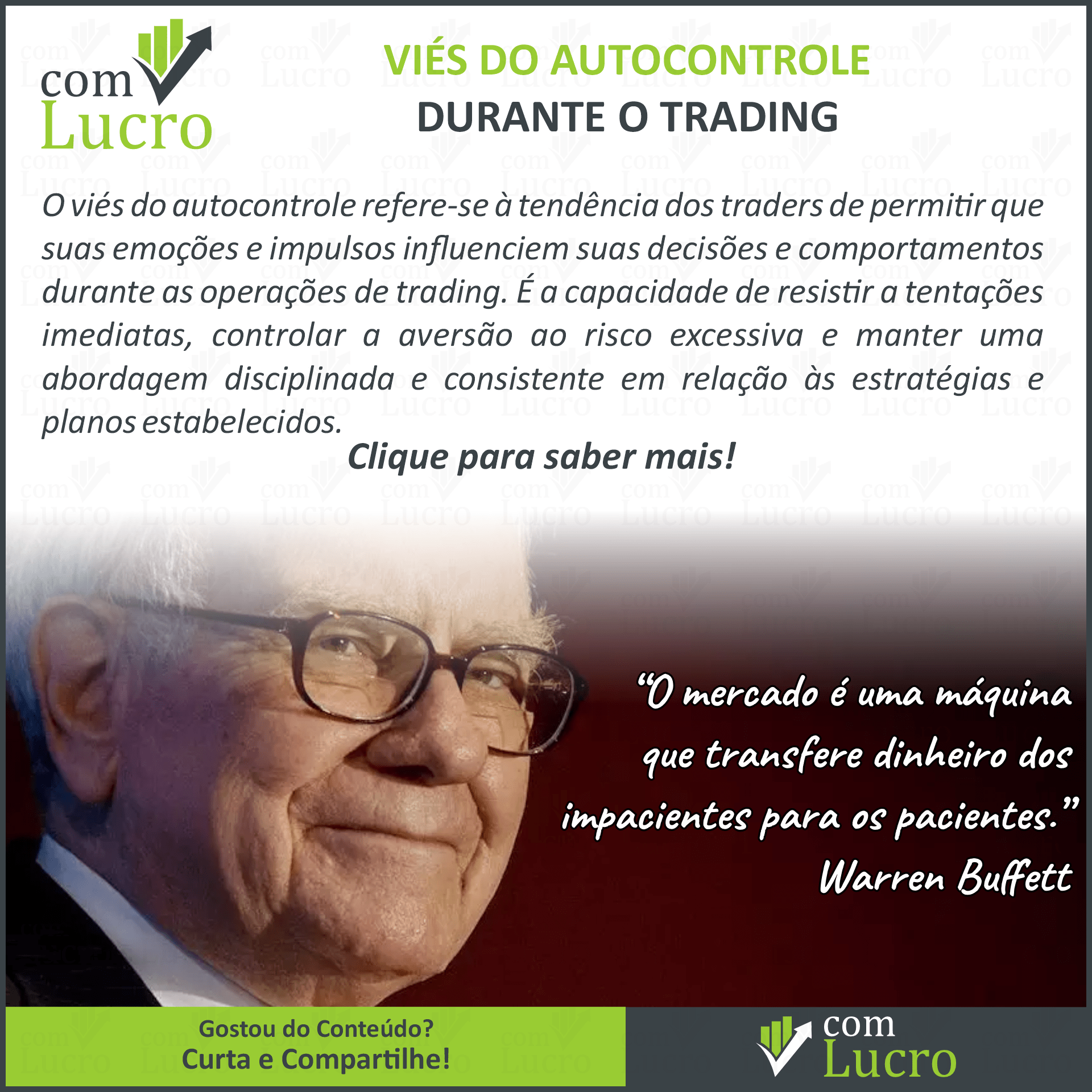 Viés do Autocontrole Durante o Trading