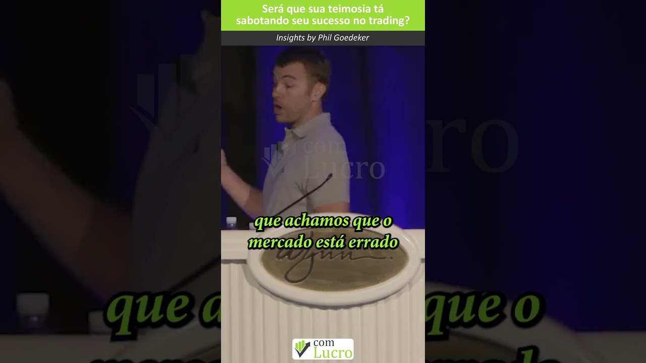 🧠 Por que é tão difícil cortar perdas?Phil Goedeker explica como a teimosia e o viés podem