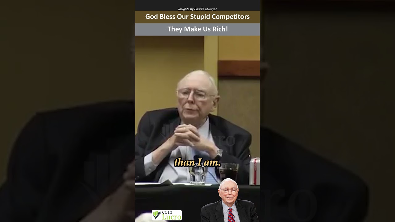 God Bless Our Stupid Competitors – They Make Us Rich! 💰