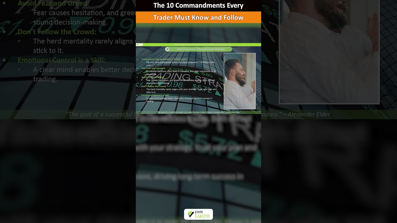 Watch Now The 10 Commandments Every Trader Must Know and Follow
