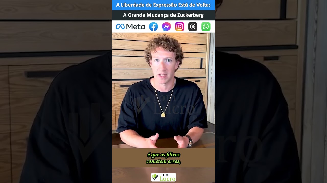 A Liberdade de Expressão Está de Volta: A Grande Mudança de Zuckerberg