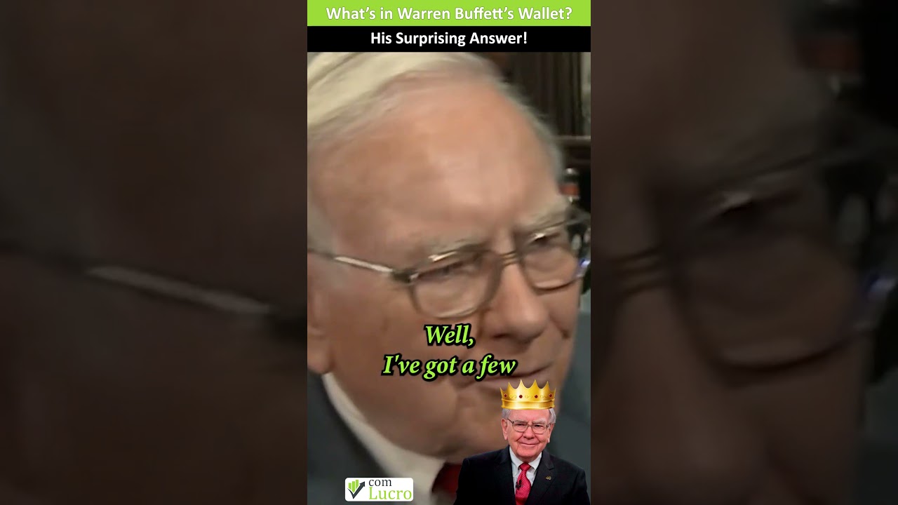 What’s in Warren Buffett’s Wallet? His Surprising Answer!