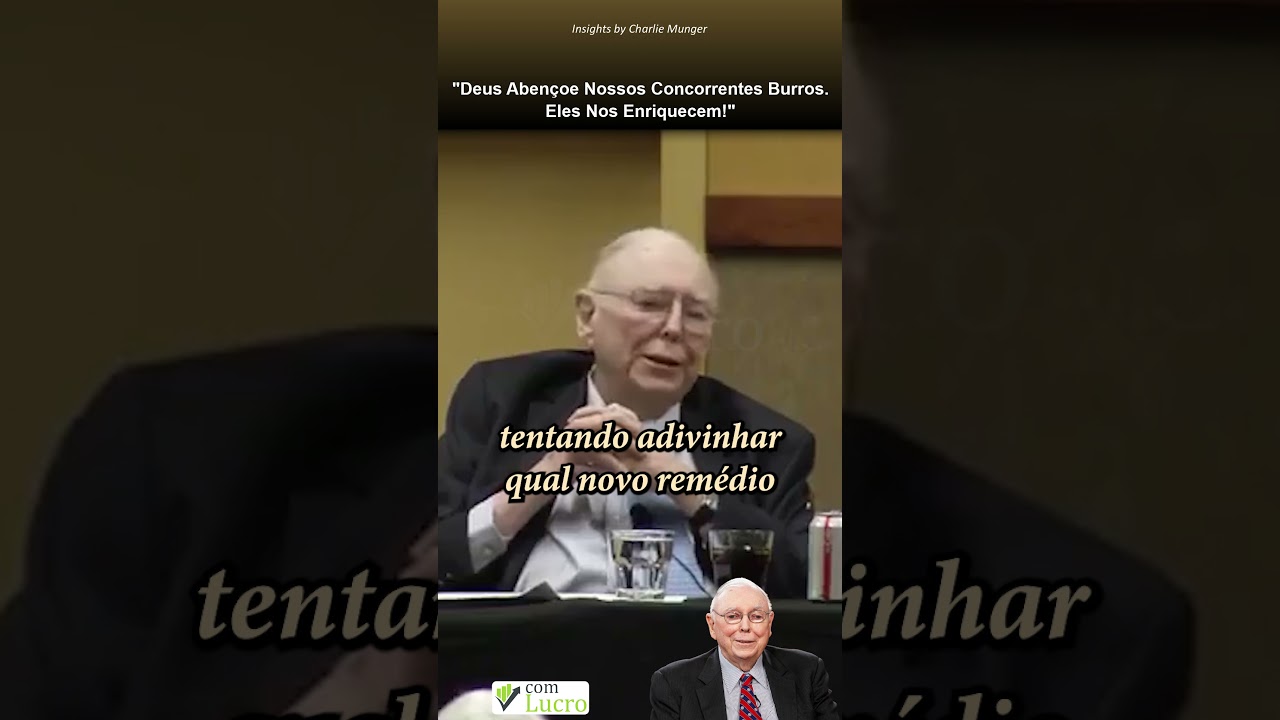 Deus Abençoe Nossos Concorrentes Burros. Eles Nos Enriquecem!