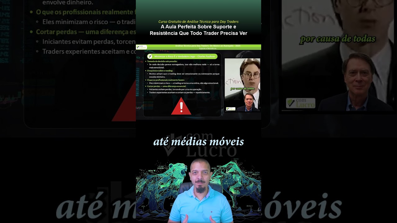 A Aula Perfeita Sobre Suporte e Resistência Que Todo Trader Precisa Ver