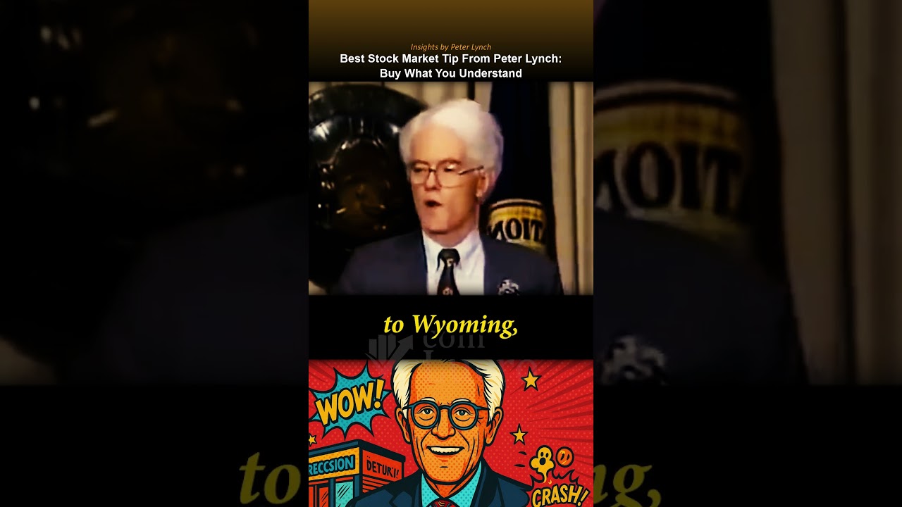 Best Stock Market Tip From Peter Lynch: Buy What You Understand