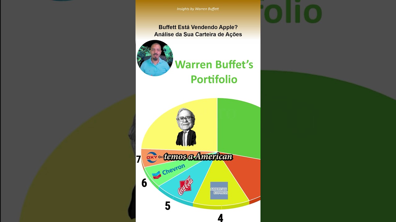 Buffett Está Vendendo Apple? Análise da Sua Carteira de Ações 🍎💸