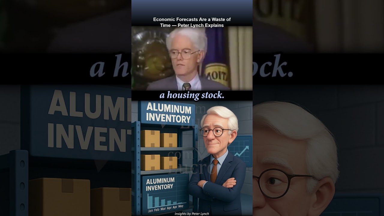 Economic Forecasts Are a Waste of Time — Peter Lynch Explains