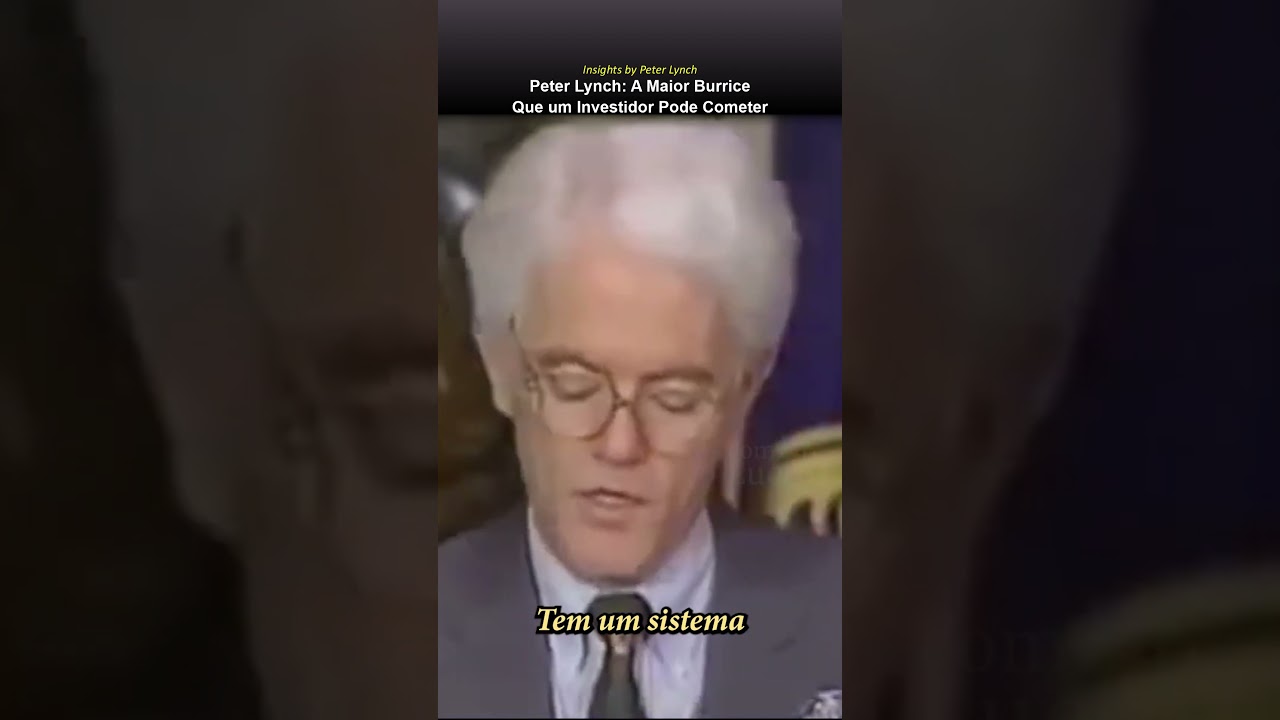 Peter Lynch: The Dumbest Mistake Investors Make