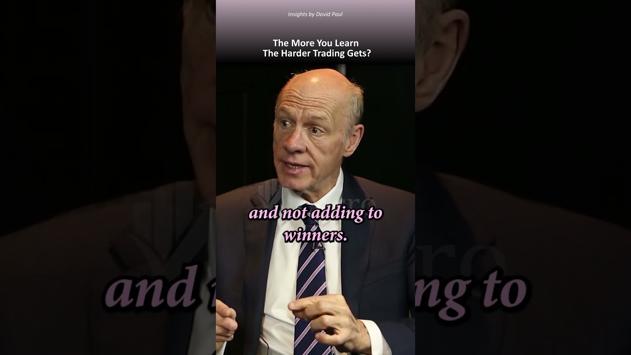 The More You Learn, The Harder Trading Gets?